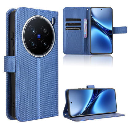 Wallet Case for VIVO X200 Pro, Blue