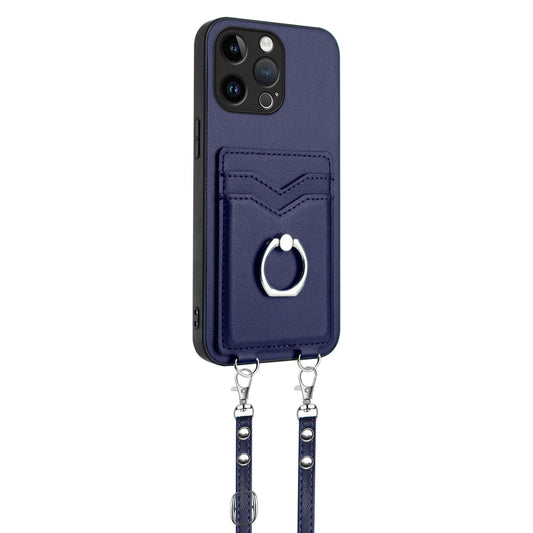 Ring Case for iPhone 15 Pro, Blue