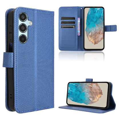 Wallet Case for Samsung Galaxy M35 5G, Blue