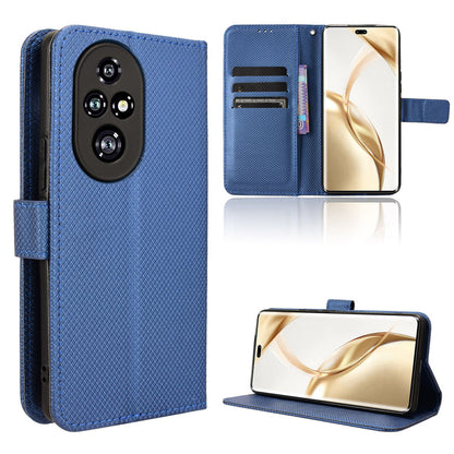 Wallet Case for Honor 200 Pro, Blue