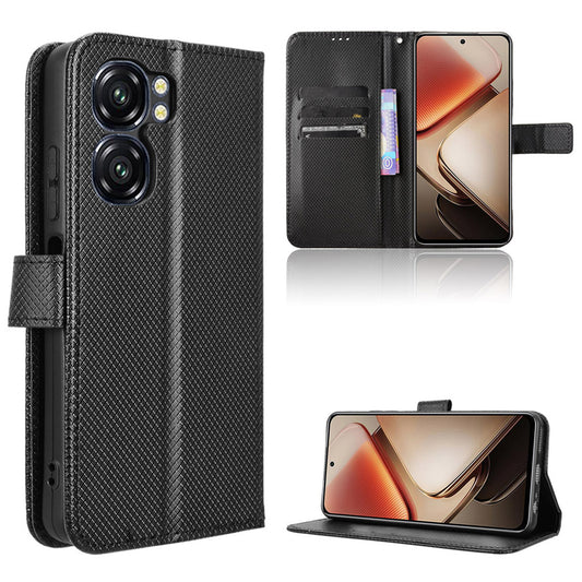 Wallet Case for Oukitel C58 Pro, Black