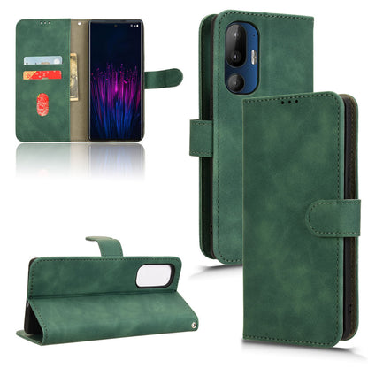 Wallet Case with Card Holder Flip Magnetic Protective Cover for HTC U24 Pro, Green