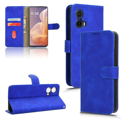 Wallet Case with Card Holder Flip Magnetic Protective Cover for Moto G85 5G, Blue