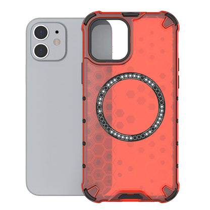 Magnetic for iPhone 12 Case Compatible with MagSafe, Red