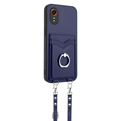 Ring Case for Samsung Galaxy XCover7, Blue