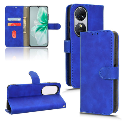 Wallet Case with Card Holder Flip Magnetic Protective Cover for Oukitel C38, Blue