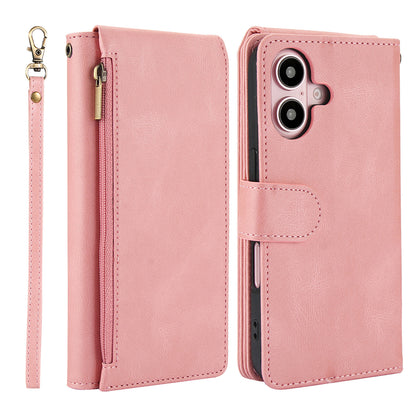 Zipper Wallet Case for iPhone 16