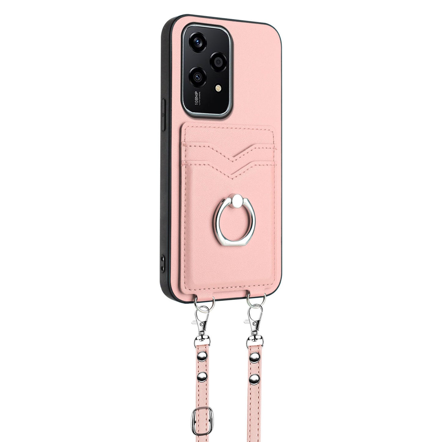 Ring Case for Honor 200 Lite, Rose Gold