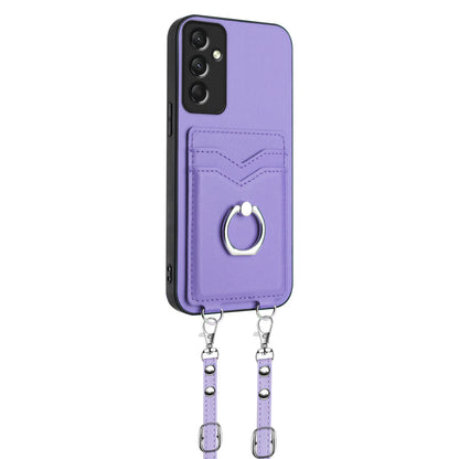 Ring Case for Samsung Galaxy A24, Purple