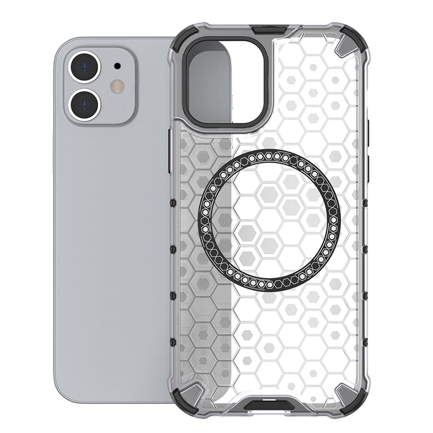 Magnetic for iPhone 12 Case Compatible with MagSafe, Clear