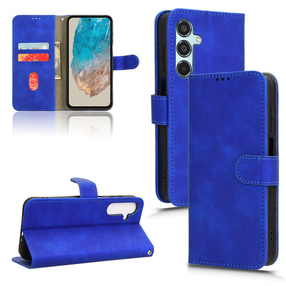 Wallet Case with Card Holder Flip Magnetic Protective Cover for Samsung Galaxy M35 5G, Blue