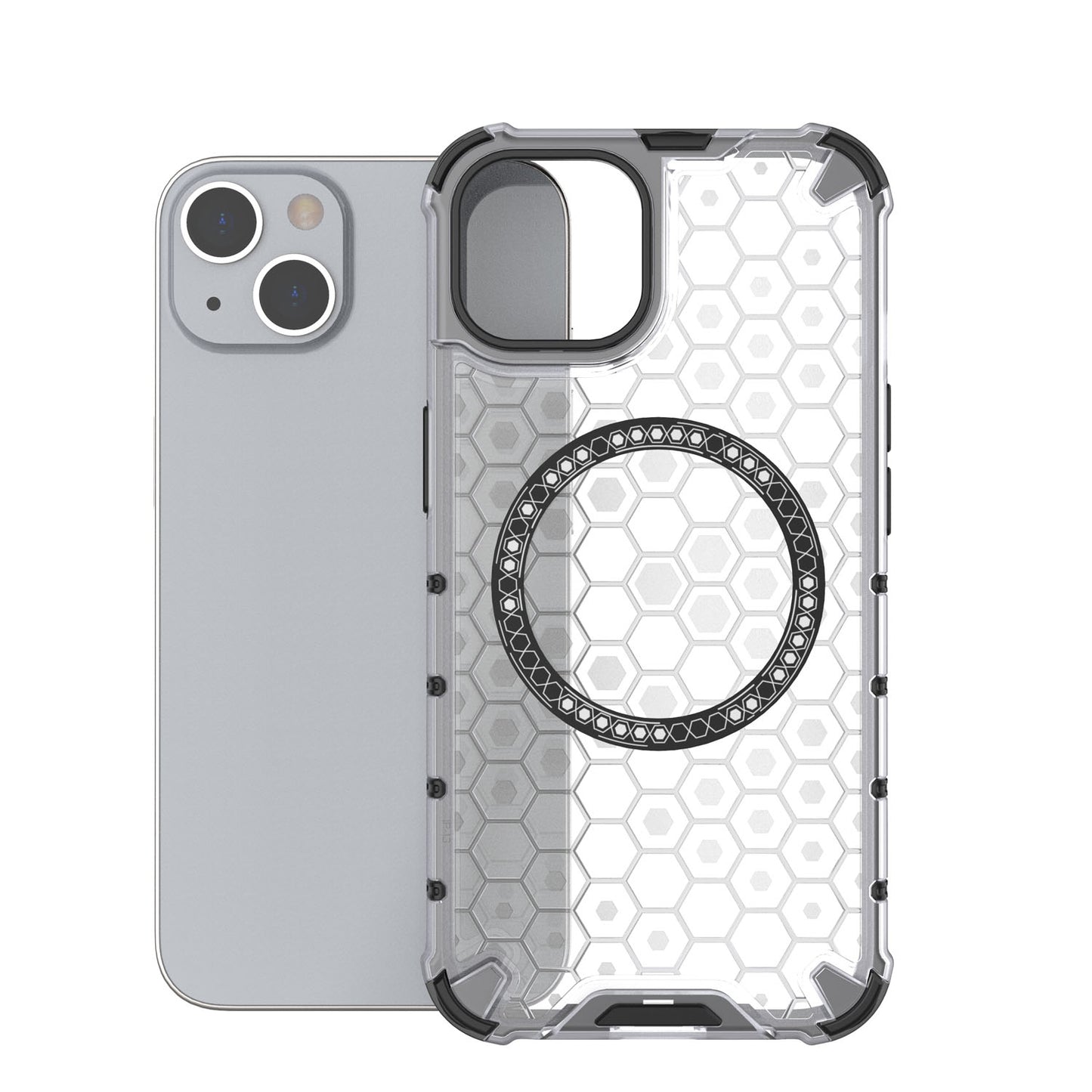 Magnetic for iPhone 13 Case Compatible with MagSafe, Clear