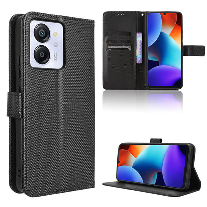 Wallet Case for Blackview COLOR 8, Black