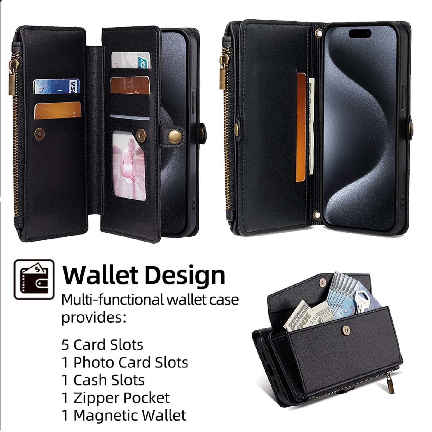 Xiaomi 14T Pro Wallet Case Llckdgngs Series