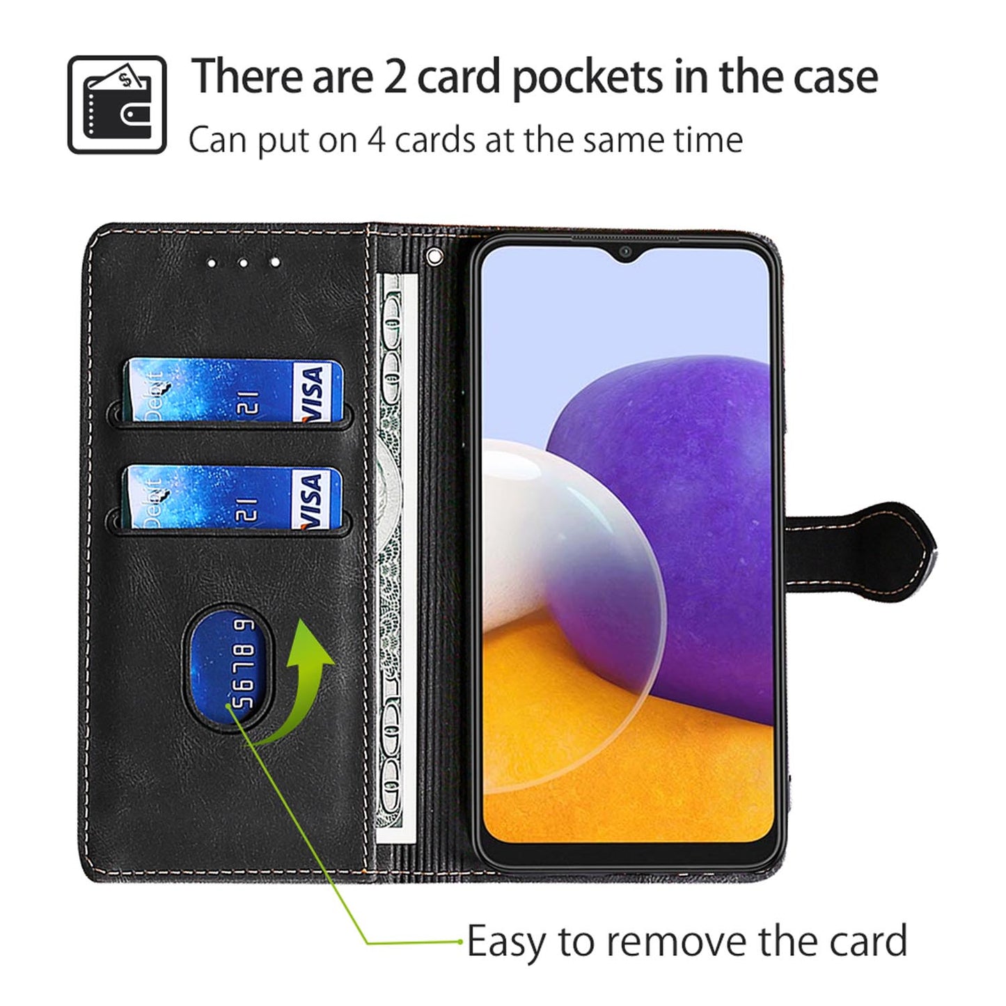 Sharp AQUOS R9 Wallet Case Cmk Series