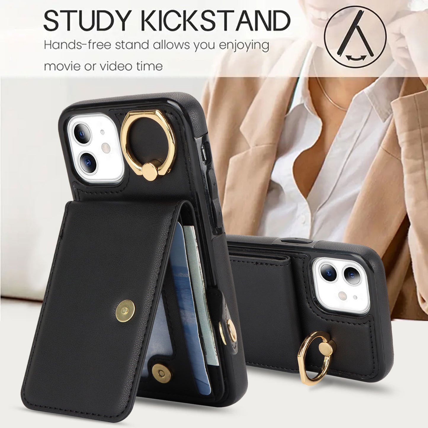 iPhone 11 Wallet Case Zhihqbk Series