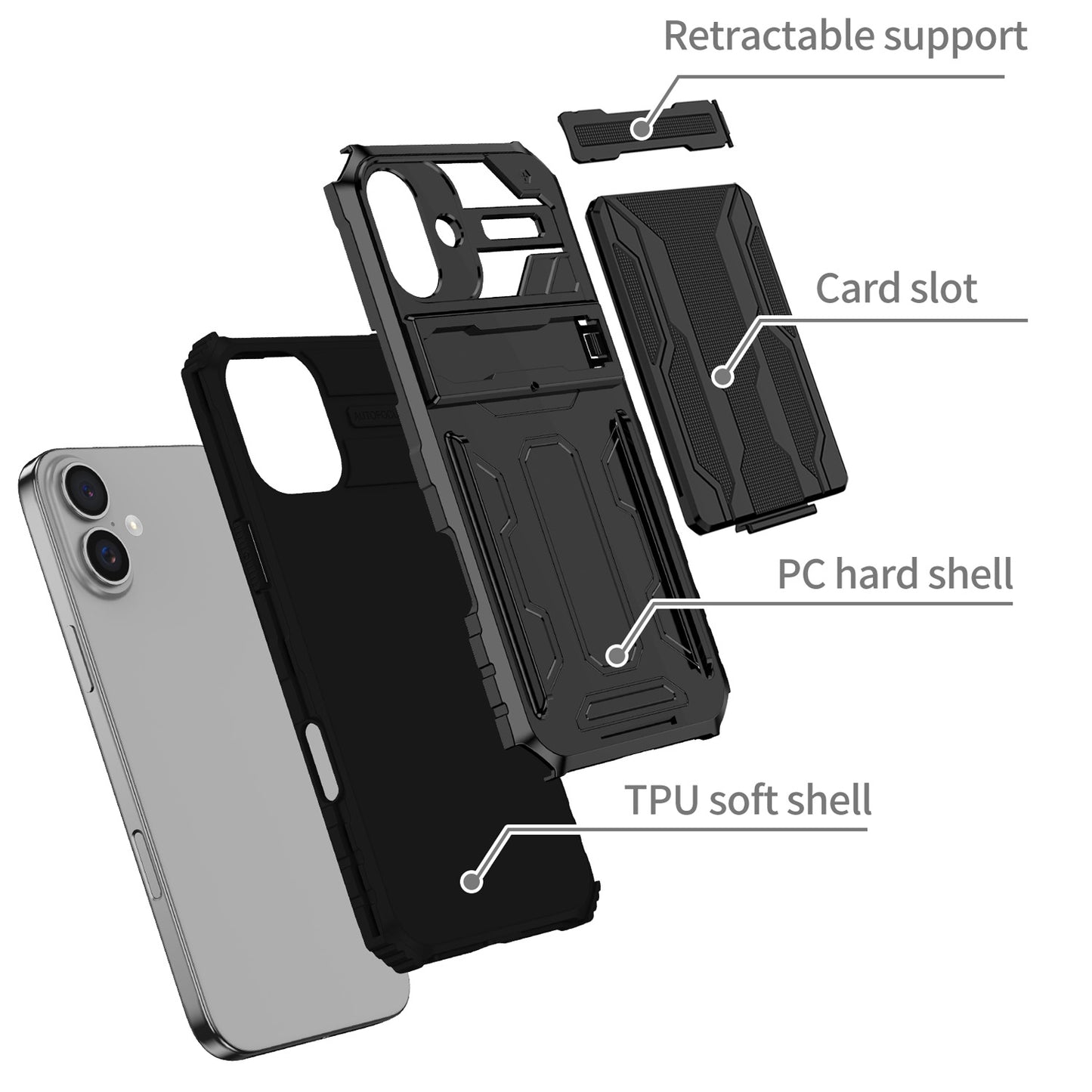 iPhone 16 Plus Case Jgkb Series