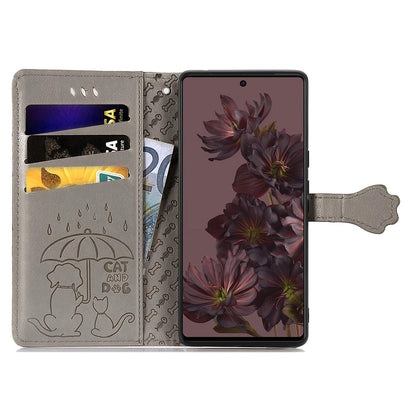 OPPO Reno11 F 5G Wallet Case Cat&dog Series