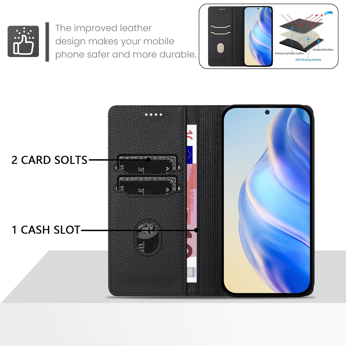 OPPO Find X8 Pro Wallet Case Dxlzwrfid Series