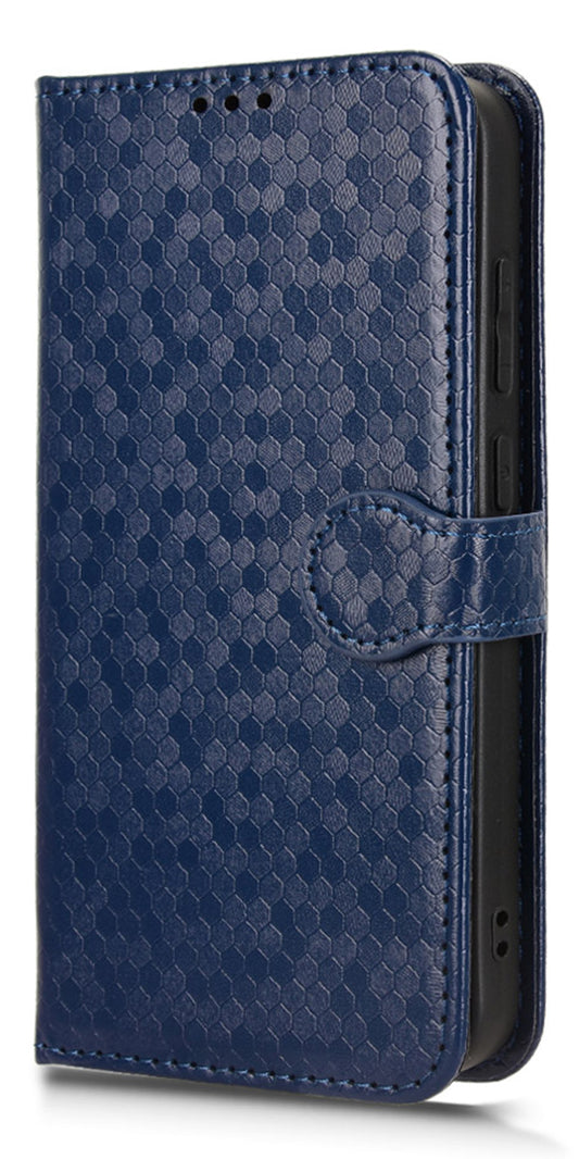 Wallet Case for Sharp Aquos R10 R9 Sense9 Sense8 Slim Flip Polka-Dots Phone Cover with Card Holder - Bodw Series
