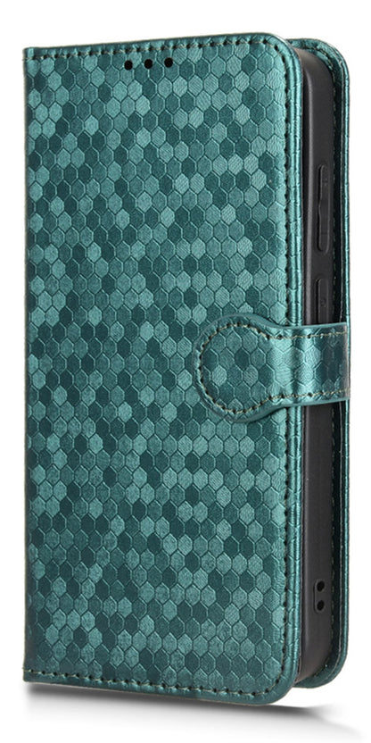 Wallet Case for Sharp Aquos R10 R9 Sense9 Sense8 Slim Flip Polka-Dots Phone Cover with Card Holder - Bodw Series