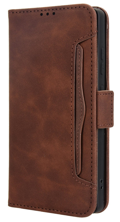 Wallet Case for Sharp Aquos R10 R9 Sense9 Sense8, PU Leather Magnetic Flip Folio Cover with Removable Card Holder - Dkcpt Series