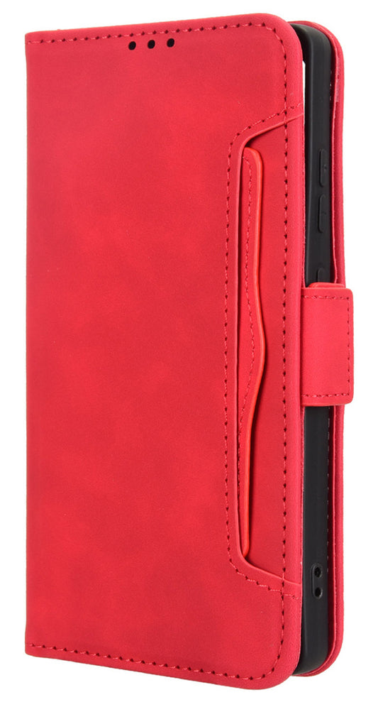 Wallet Case for Sharp Aquos R10 R9 Sense9 Sense8, PU Leather Magnetic Flip Folio Cover with Removable Card Holder - Dkcpt Series