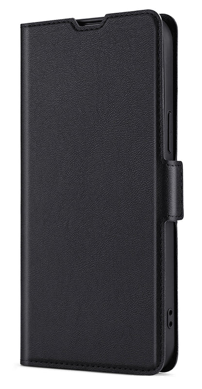 Compatible with Galaxy S25 Edge S24 FE Wallet Case, Ultra Slim Flip Folio PU Leather Cover - Dyck Series