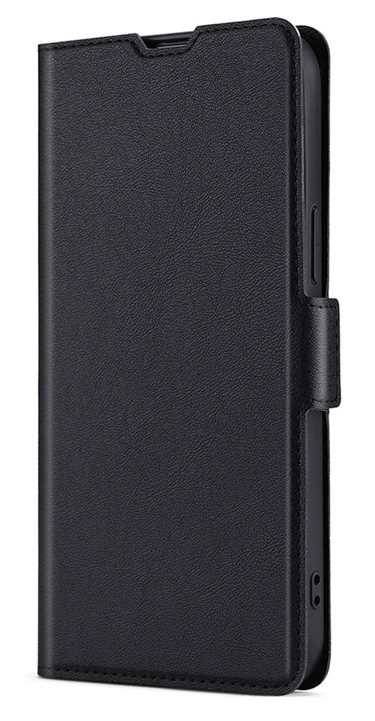Compatible with Galaxy S25 Edge S24 FE Wallet Case, Ultra Slim Flip Folio PU Leather Cover - Dyck Series