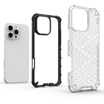 For iPhone 16e 15 Pro Max Bumper Case Non-Yellowing Shockproof Protective Phone Cover - Fc Series