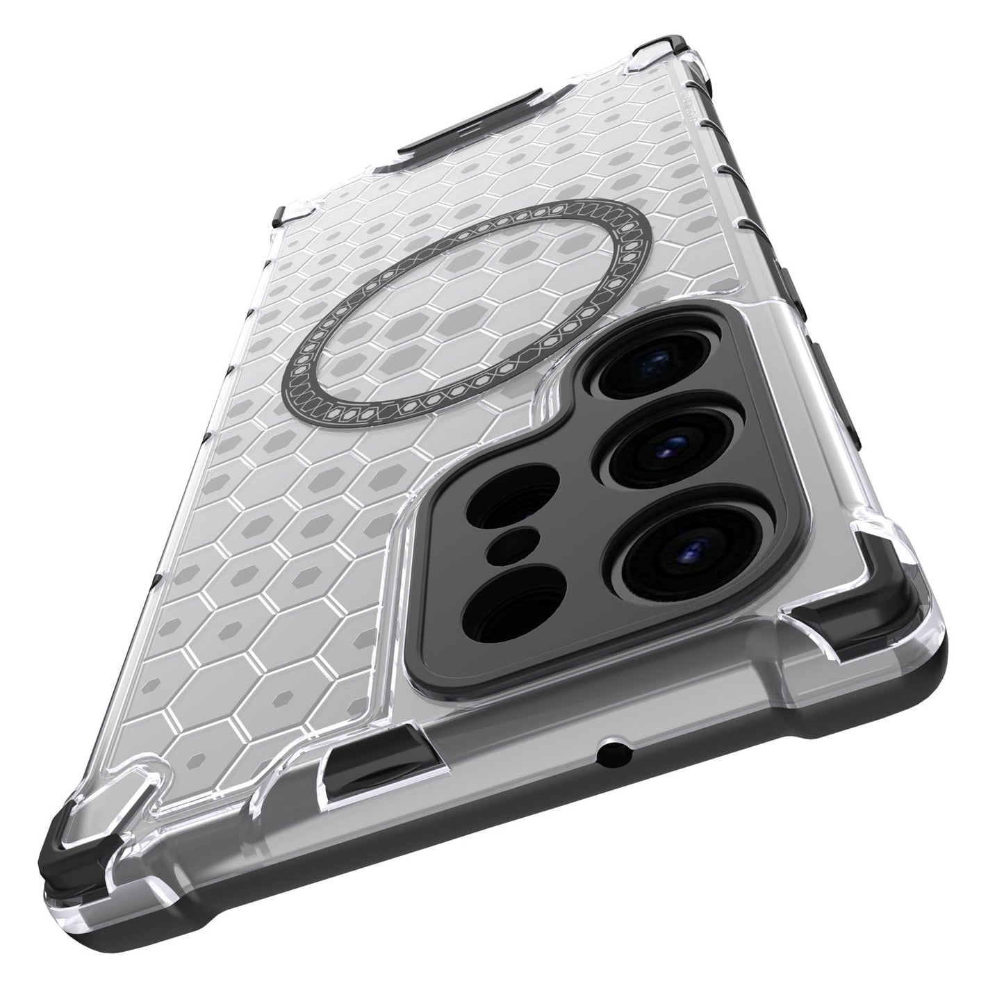 Magnetic for Galaxy S25 Edge S24 Case, Compatible with MagSafe, Hard Back Slim Protective Cover - Fccxk Series