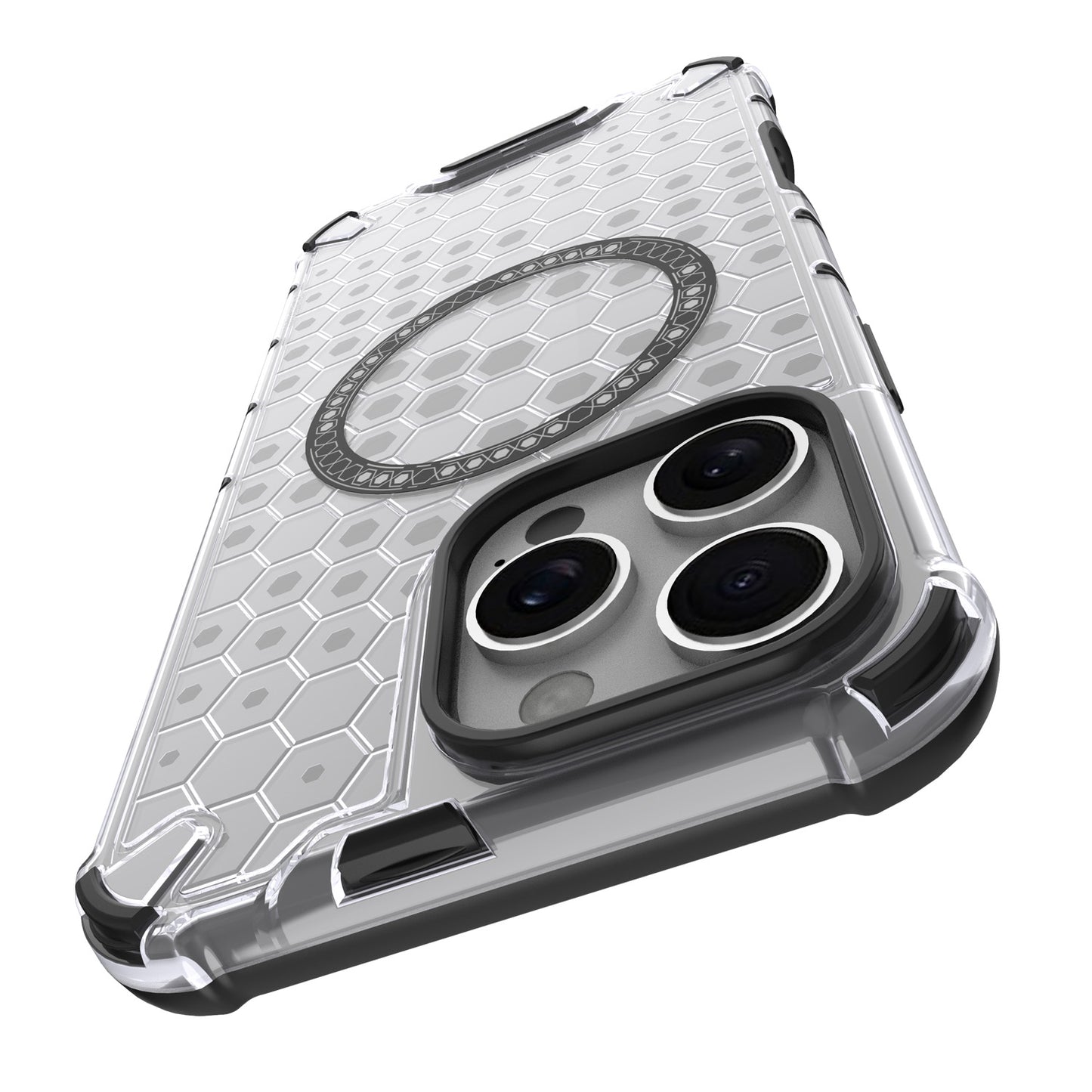 Magnetic for iPhone 17 16 Pro Max Case, Compatible with MagSafe, Hard Back Slim Protective Cover - Fccxk Series