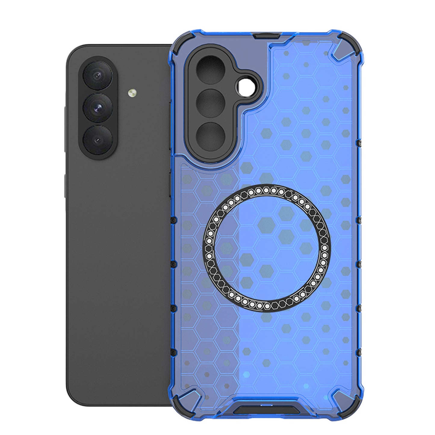 Magnetic for Galaxy A56 A55 5G Case, Compatible with MagSafe, Hard Back Slim Protective Cover - Fccxk Series