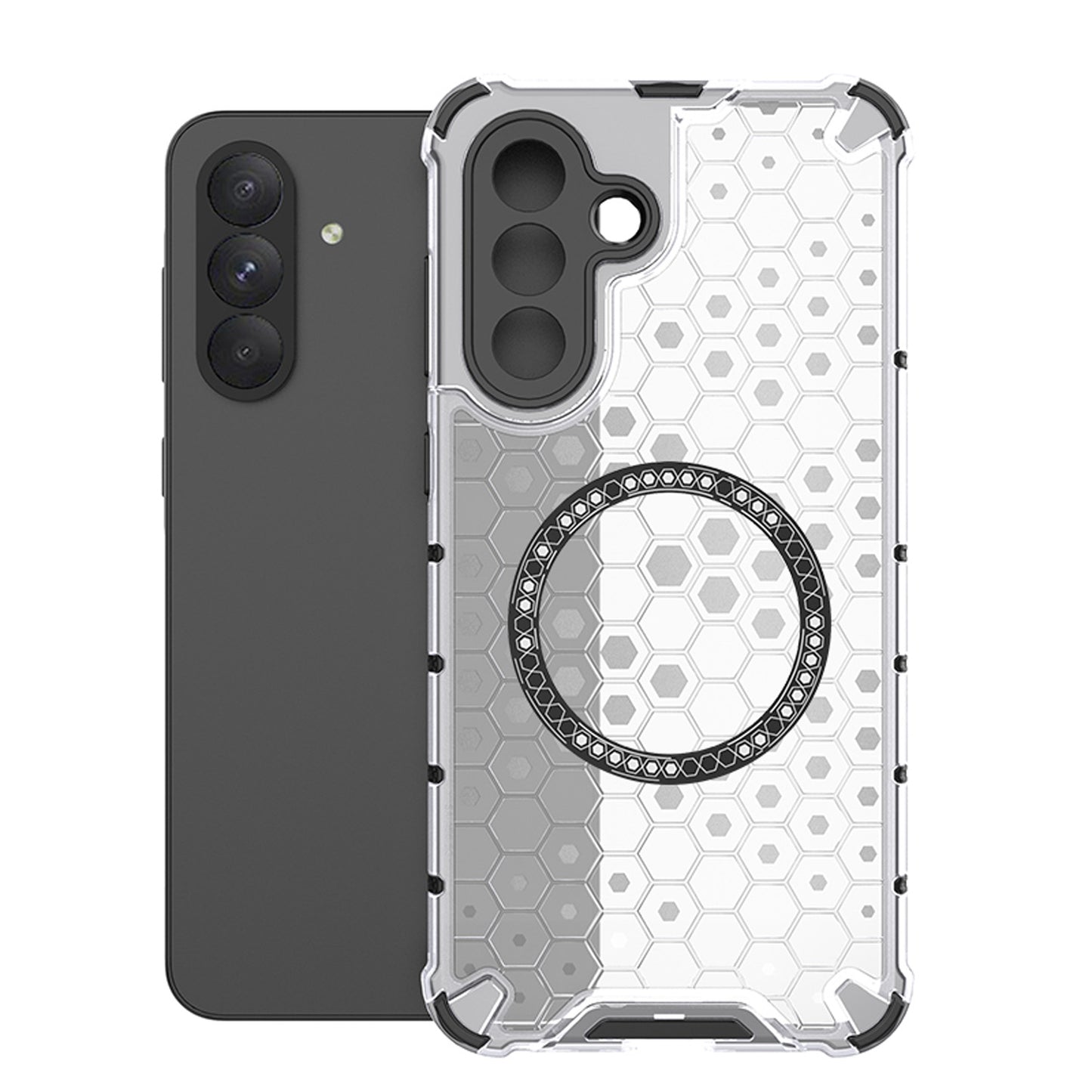 Magnetic for Galaxy A56 A55 5G Case, Compatible with MagSafe, Hard Back Slim Protective Cover - Fccxk Series