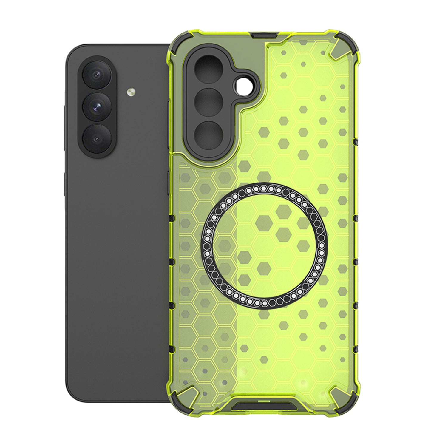 Magnetic for Galaxy A56 A55 5G Case, Compatible with MagSafe, Hard Back Slim Protective Cover - Fccxk Series