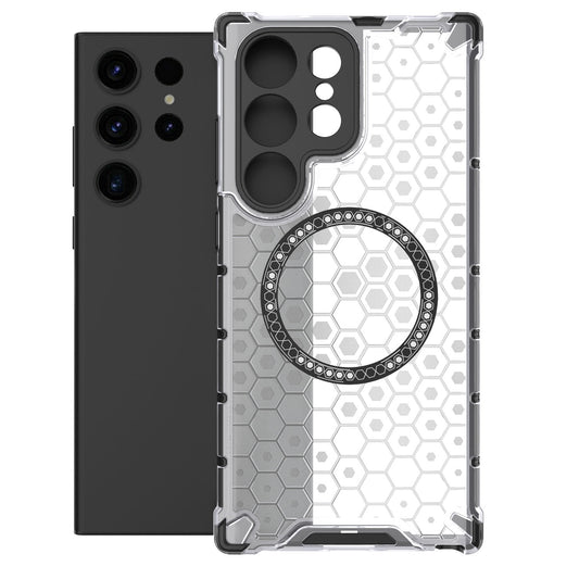 Magnetic for Galaxy S25 Edge S24 Case, Compatible with MagSafe, Hard Back Slim Protective Cover - Fccxk Series