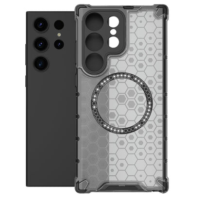 Magnetic for Galaxy S25 Edge S24 Case, Compatible with MagSafe, Hard Back Slim Protective Cover - Fccxk Series
