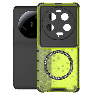 Magnetic for Redmi Note 14 Pro 5G Case, Compatible with MagSafe, Hard Back Slim Protective Cover - Fccxk Series