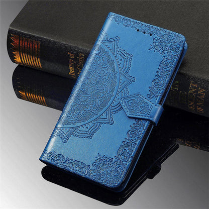 Crossbody Wallet Case for Google Pixel 9A 8 Pro, Mandala Pattern Flip Case Cover - Mtlyhgs Series