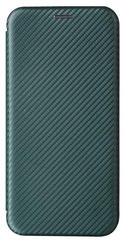 For Google Pixel 10 9 Pro XL Case with Card Holder, Magnetic Carbon Fiber Leather Folio Flip Hard Cover - Txwfgpt Series