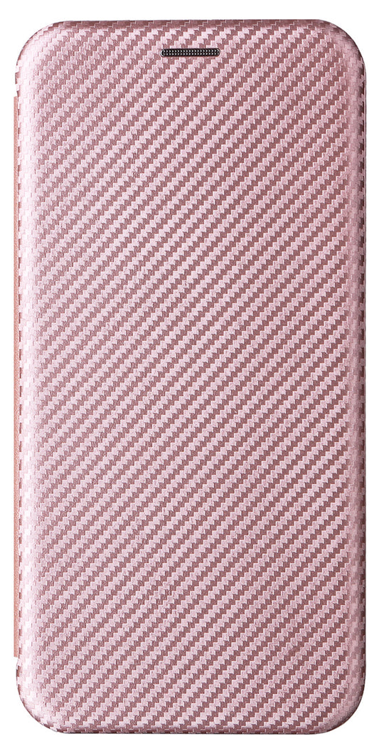 For Google Pixel 10 9 Pro XL Case with Card Holder, Magnetic Carbon Fiber Leather Folio Flip Hard Cover - Txwfgpt Series