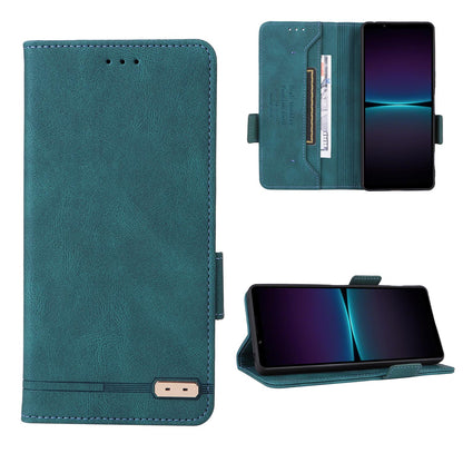 Wallet Case for iPhone 16e 15 Pro Max, Business Magnetic Clasps Leather Cover - Wjckpt Series