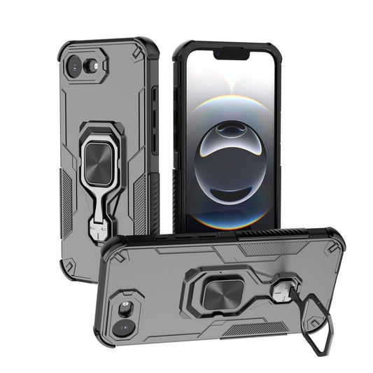 For iPhone 16e 15 Pro Max Case with Kickstand, Support Magnetic Car Mount, Heavy Duty Shockproof Phone Cover - Wuk Series