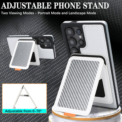 For Galaxy S25 Edge S24 Ultra Case with 2 in 1 Detachable Magnetic Wallet, Compatible with Magsafe - Xllinglba Series