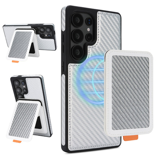 For Galaxy S25 Edge S24 Ultra Case with 2 in 1 Detachable Magnetic Wallet, Compatible with Magsafe - Xllinglba Series