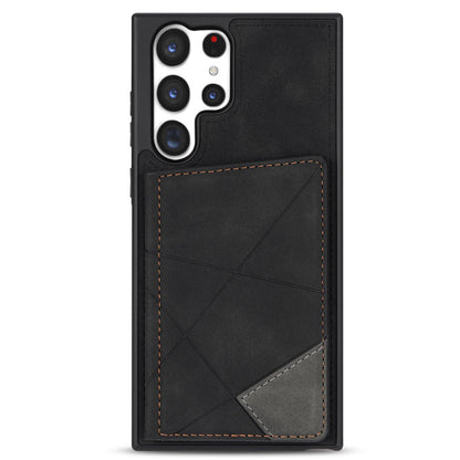 For Galaxy S25 S24 Wallet Case with Card Holder, Slim Leather Shockproof Protective Cover - Xtctk Series