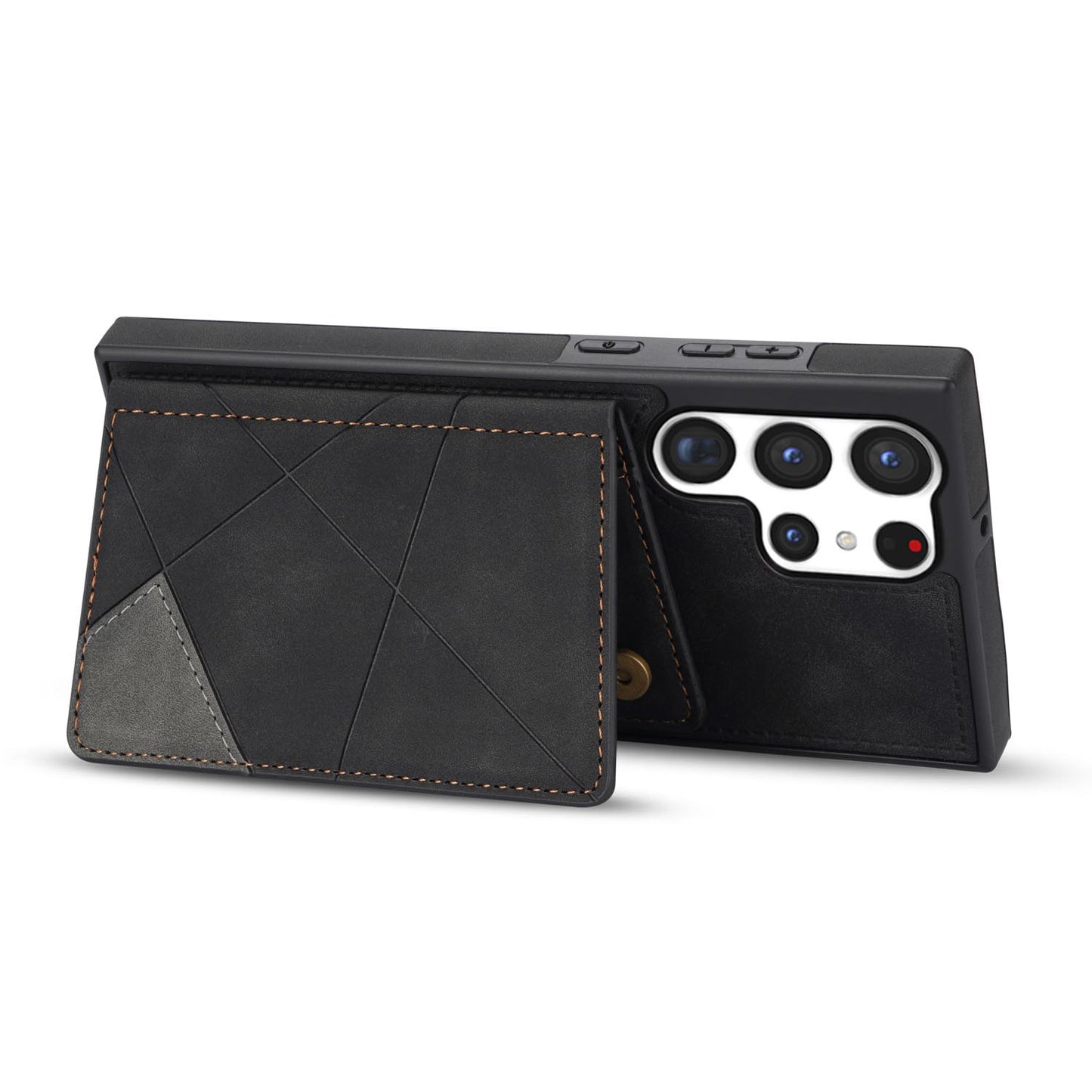 For Galaxy S25 S24 Wallet Case with Card Holder, Slim Leather Shockproof Protective Cover - Xtctk Series