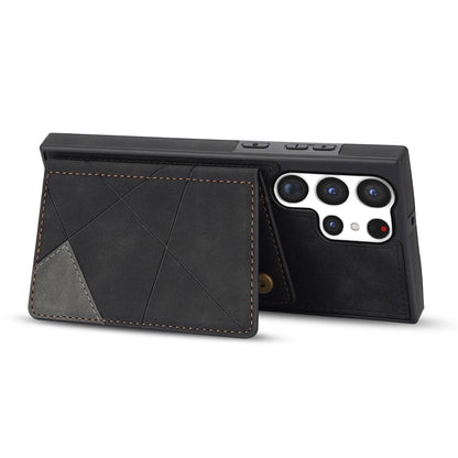 For Galaxy S25 S24 Wallet Case with Card Holder, Slim Leather Shockproof Protective Cover - Xtctk Series