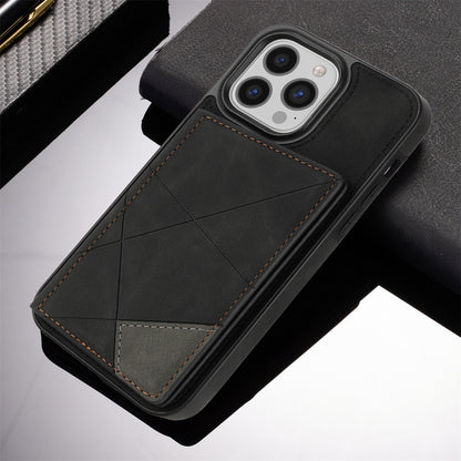 For iPhone 16e 15 Pro Max Wallet Case with Card Holder, Slim Leather Shockproof Protective Cover - Xtctk Series