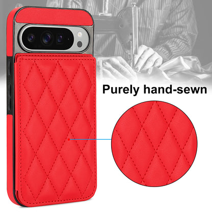 For Google Pixel 10 9 Pro XL Case with RFID Blocking Card Holder Magnetic Clasp Flip Cover - Xxfsk Series